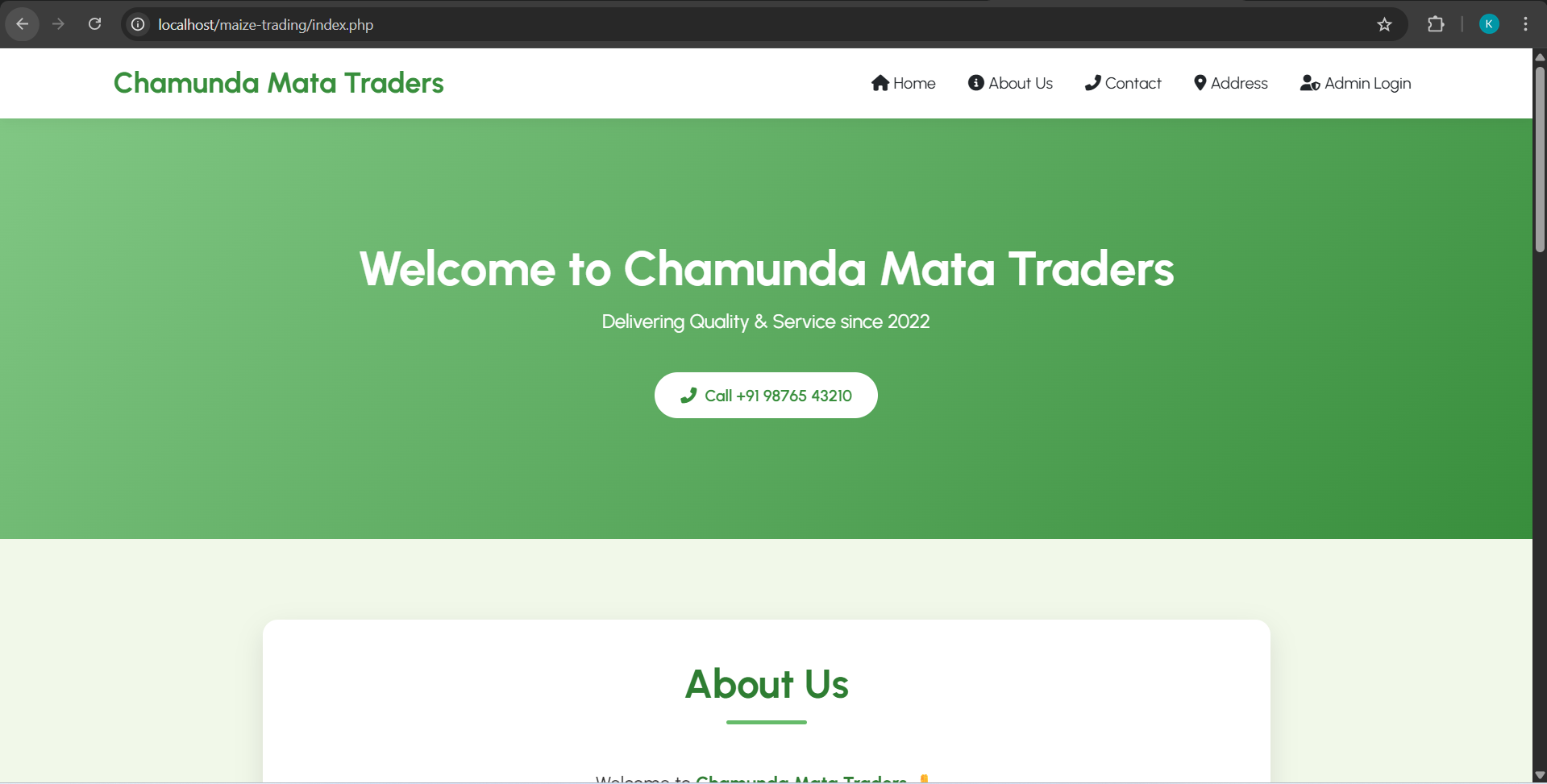 Crop-Trading Manager