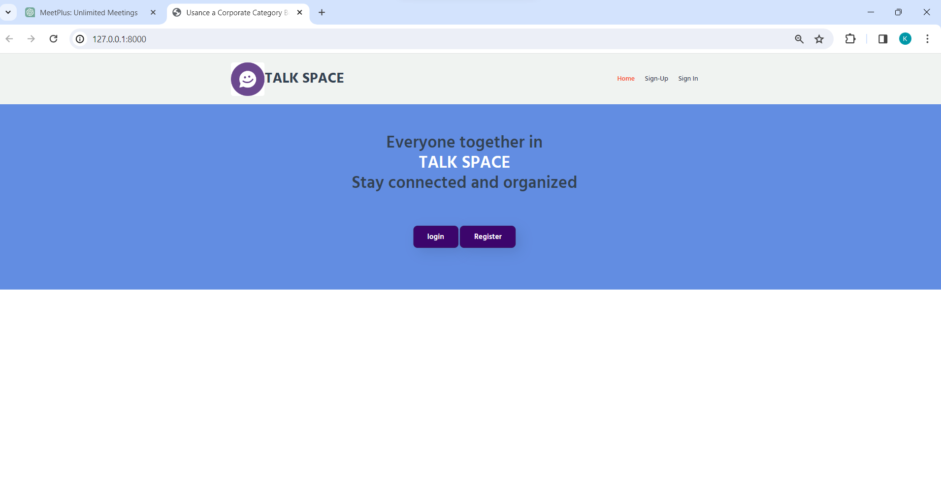 TalkSpace-Video-Conferencing-WebApp